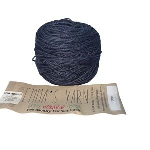 Emma's Yarn Practically Perfect Sock Denim Blue Superwash Merino Nylon 400yd